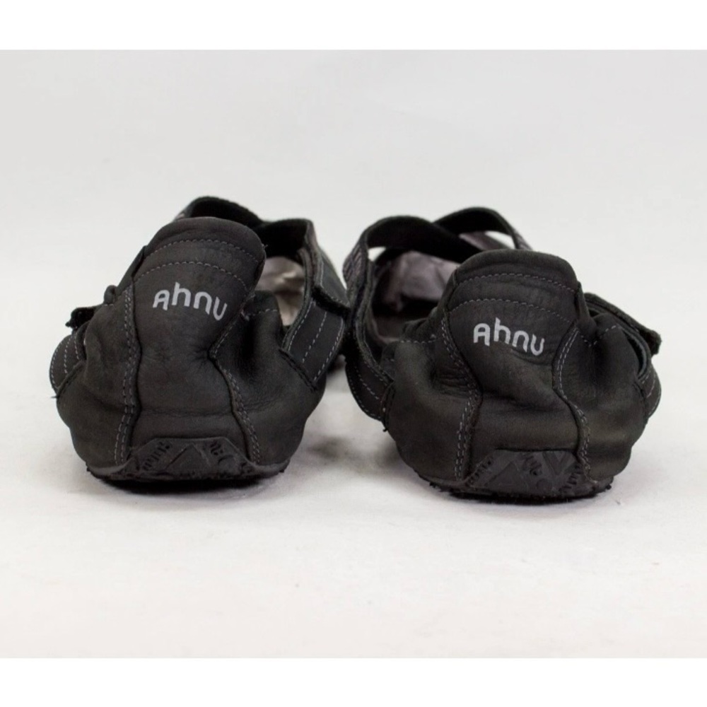 Ahnu Karma Crisscross Mary Jane Womens Sz US 10.5 Black Suede Leather Yoga Flats - Picture 10 of 12